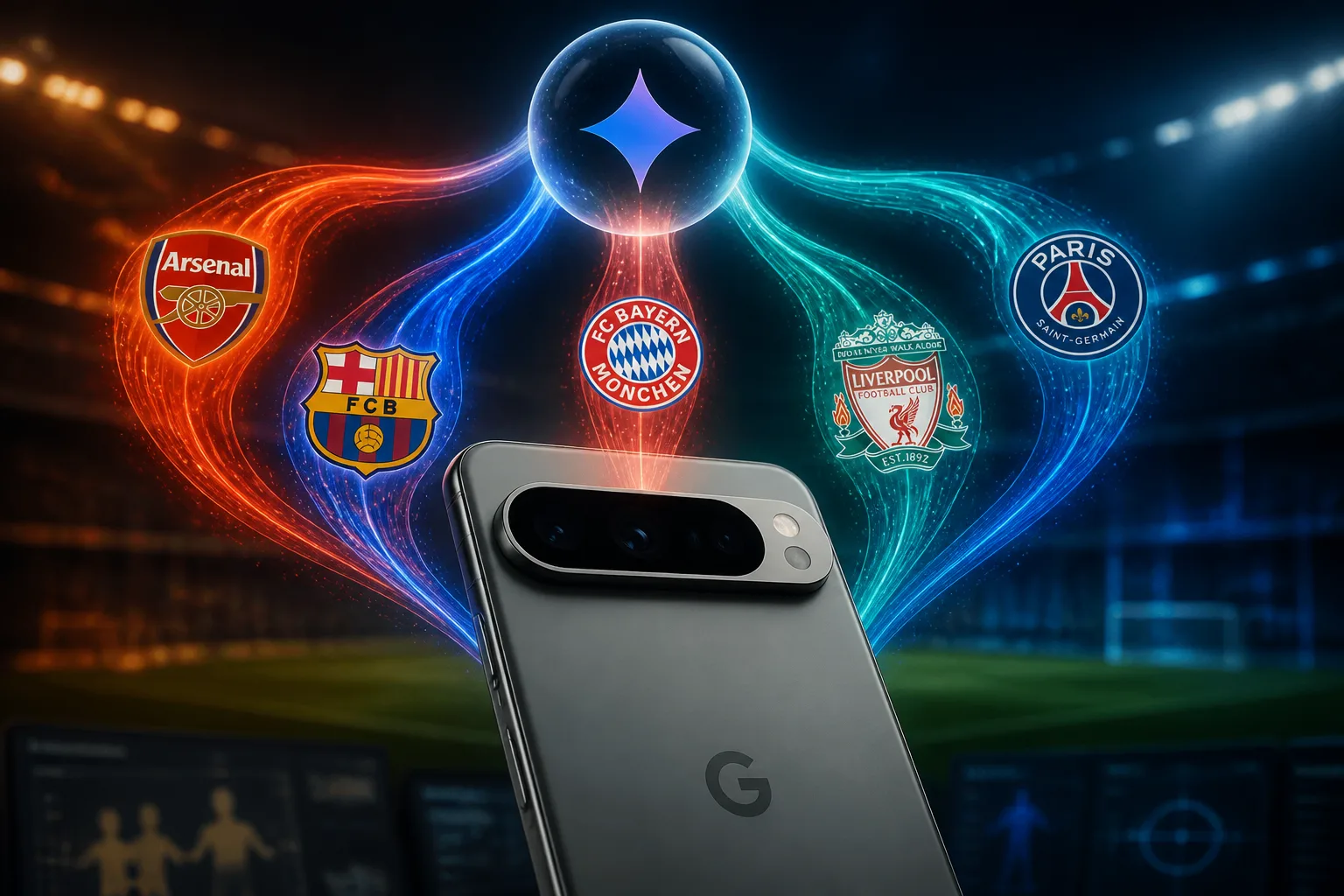 Gemini and Pixel announce long-term partnerships with football clubs