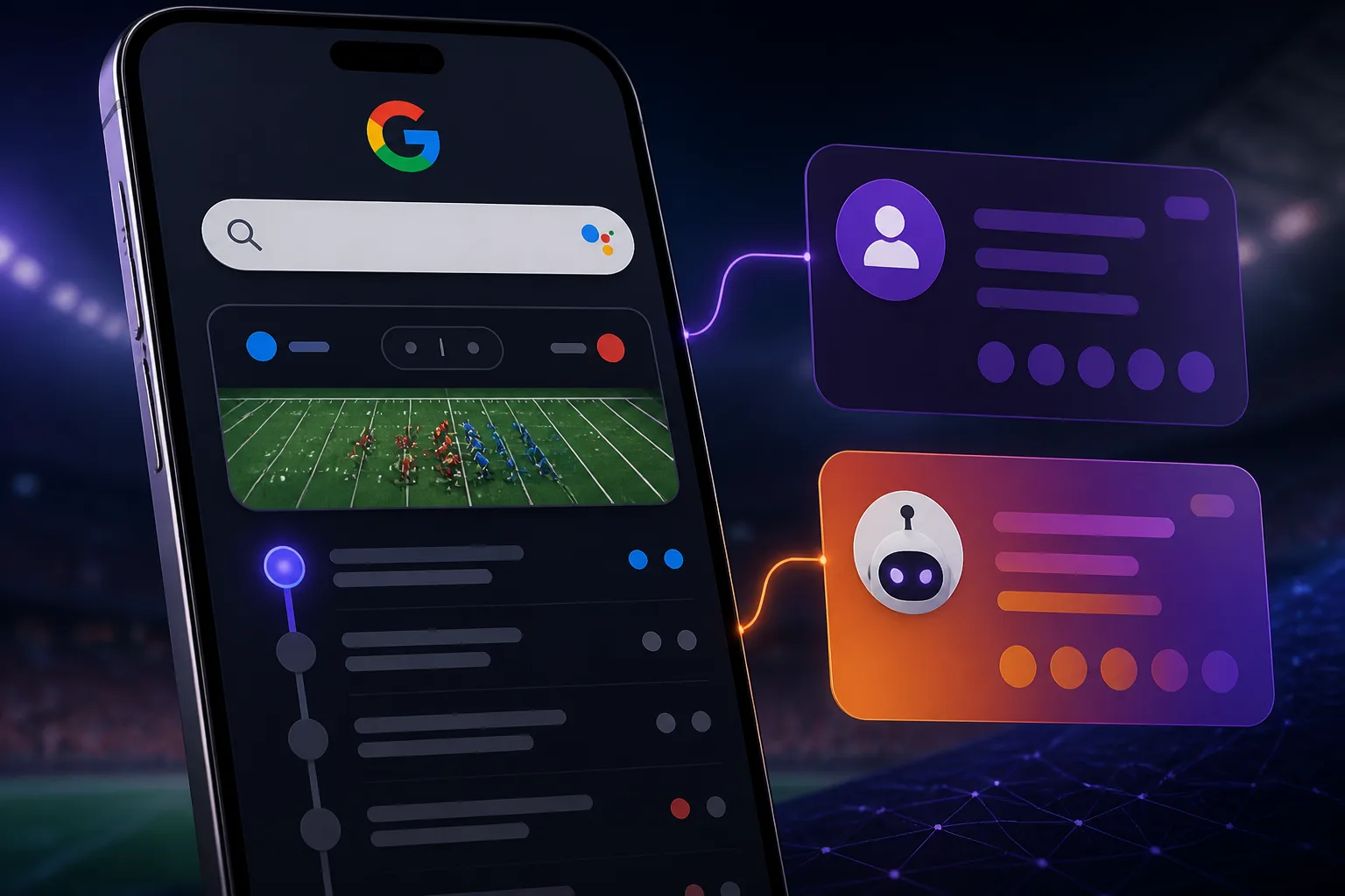 Google adds Live Game Feed and Yahoo/Sleeper linking to Search AI Mode