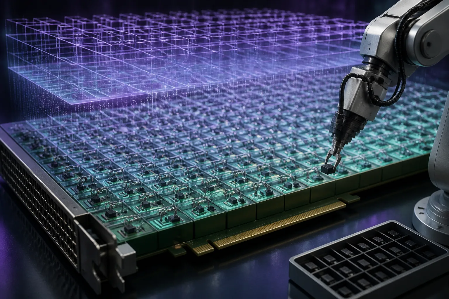 NVIDIA Warp and MJWarp scale SO-101 simulation to 2,048 GPU worlds