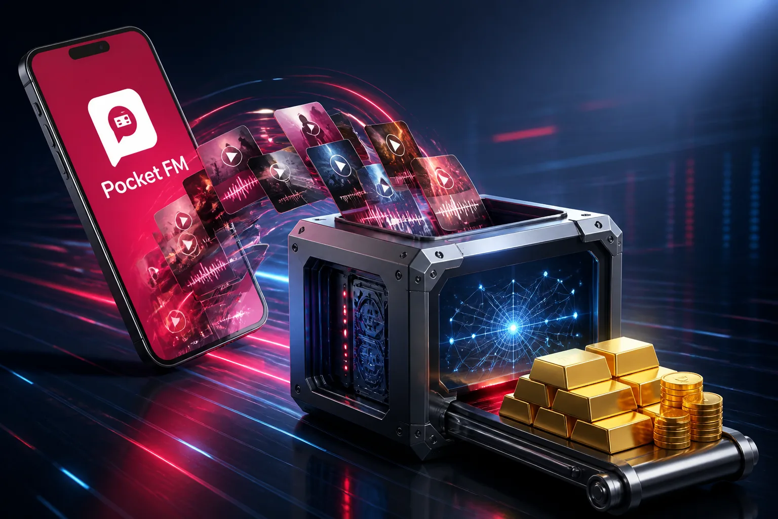 Pocket FM Doubles Revenue Run Rate to $500M as AI Powers 93% of Catalog