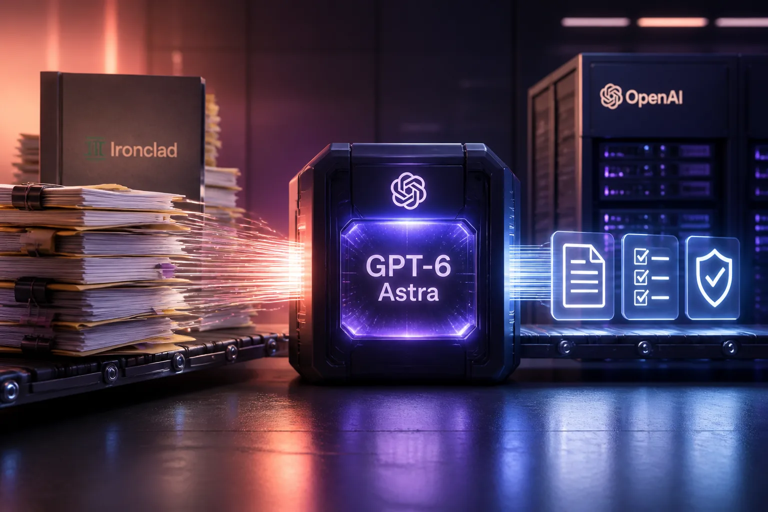 OpenAI and Ironclad train GPT-6 Astra on complex contracting workflows