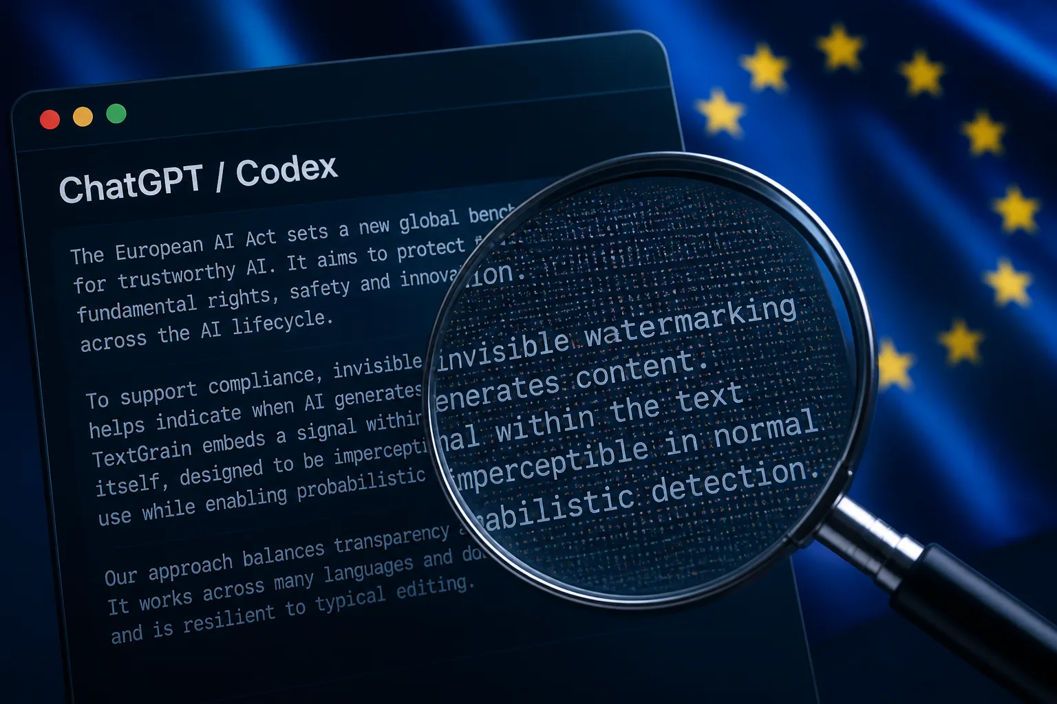 OpenAI outlines text watermarking textGrain under EU AI Act